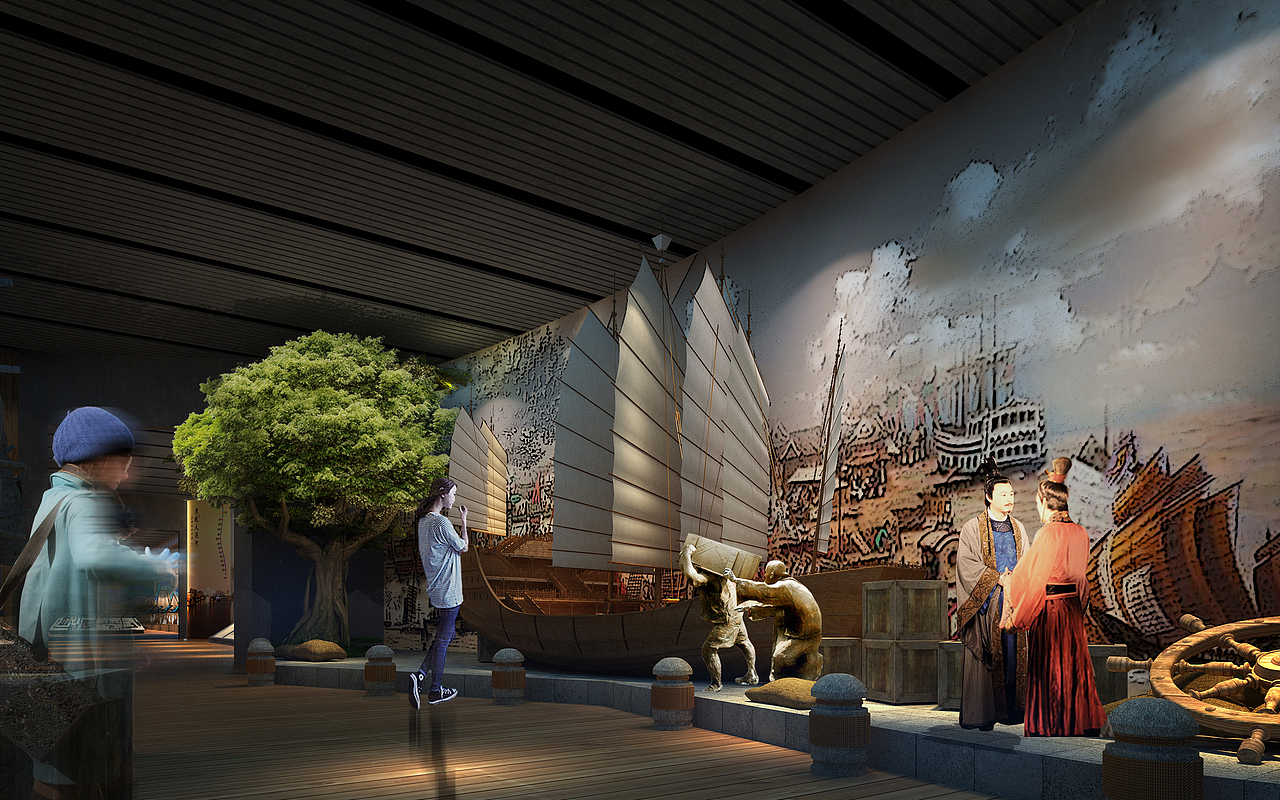 展示云 | 水利馆（图ZMzExNTY0NjAw） - 展陈设计 - 站酷设计师展示云空间设计原创素材 - 站酷ZCOOL