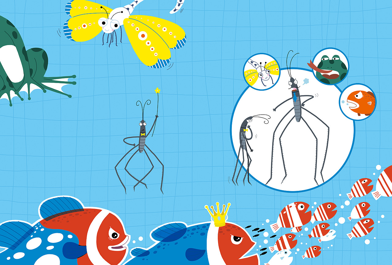 昆虫科普绘本——《水黾的日记》