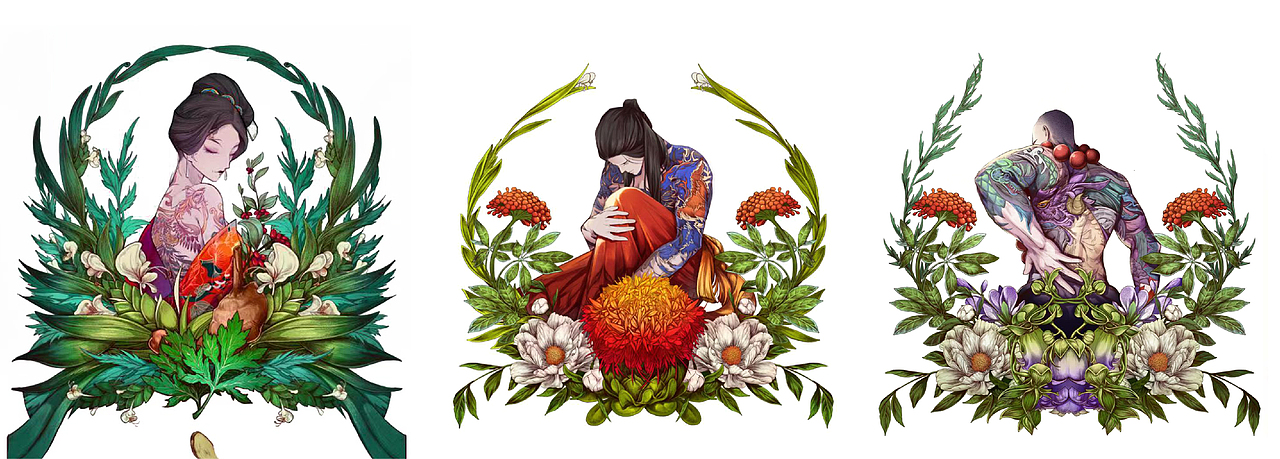 插画作品集2021-2022（图ZMzMyNTQxMjY0） - 商业插画 - 站酷设计师萝呗呗原创素材 - 站酷ZCOOL
