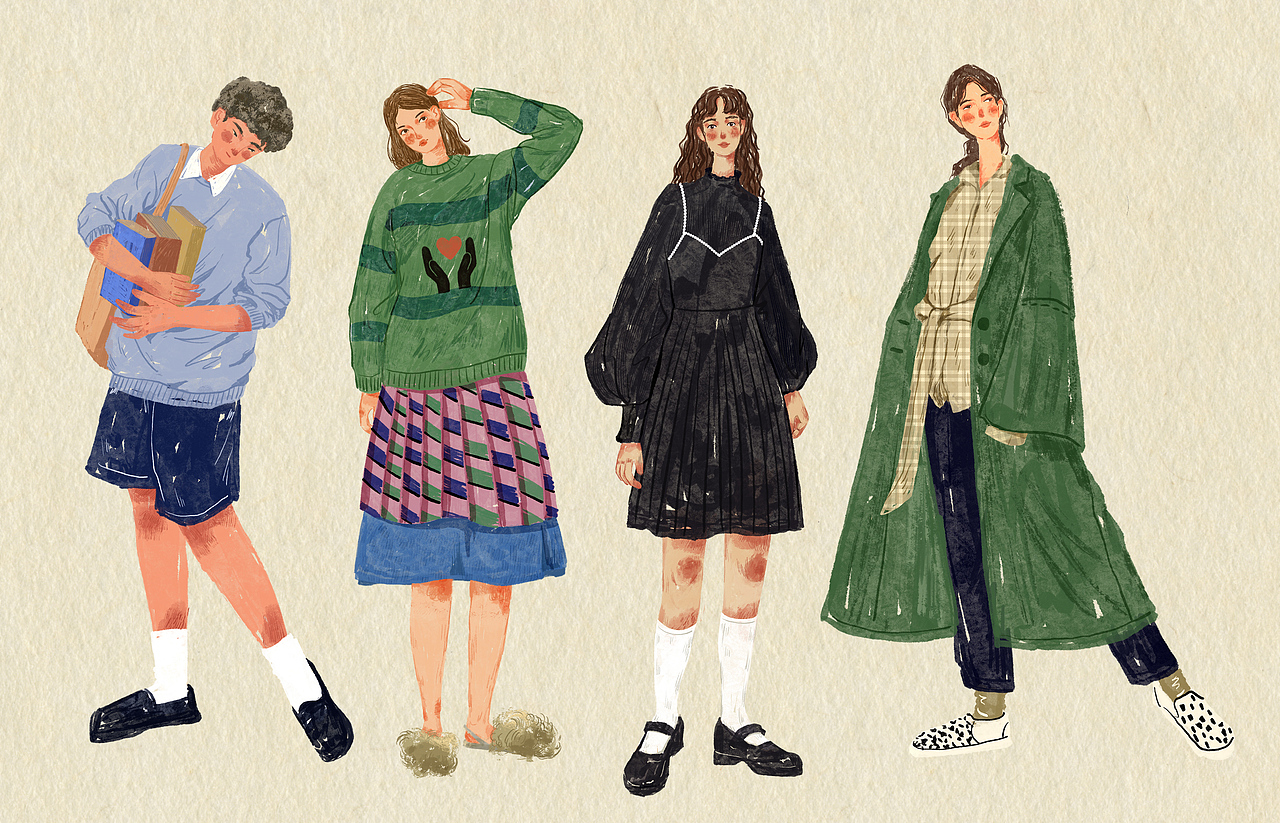 速写练习（图ZMzYwMTU3NDcy） - 商业插画 - 站酷设计师洛洛西ya原创素材 - 站酷ZCOOL