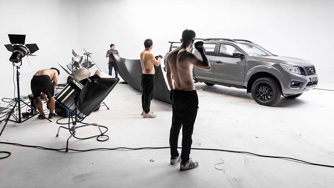 汽车摄影 郑州日产-棚拍