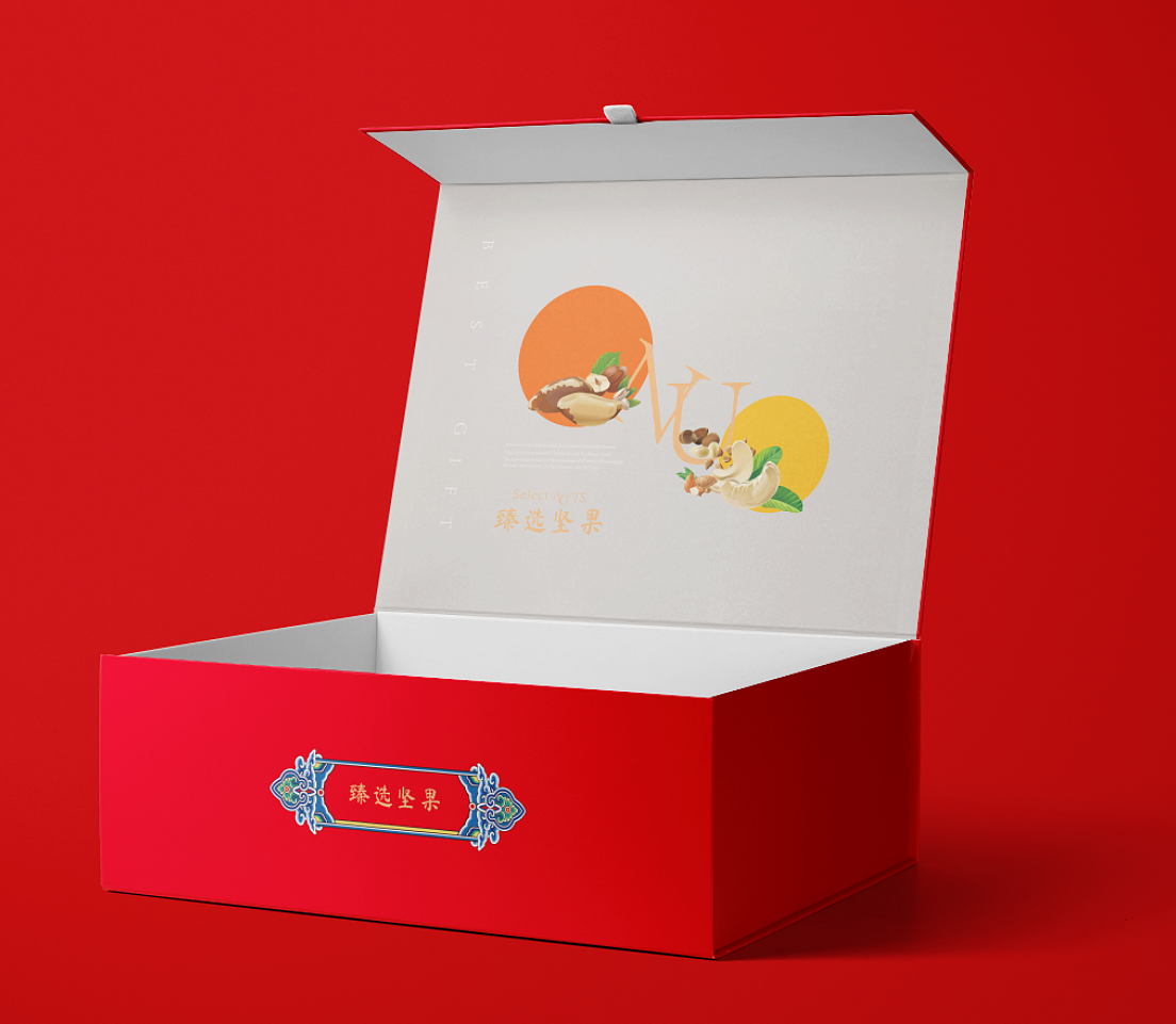 開窗堅果禮盒大禮包（圖ZMzIyMTg3OTI4） - 包裝 - 站酷設(shè)計師蒜香毛肚原創(chuàng)素材 - 站酷ZCOOL