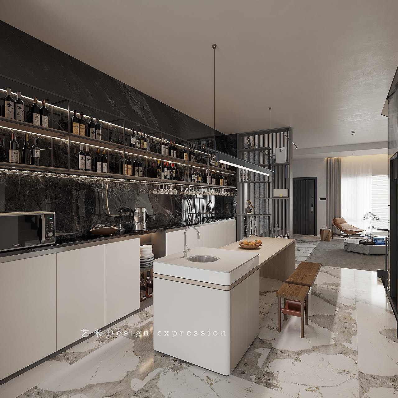 现代简约-艺米效果图