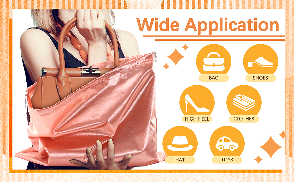 6个一套丝绸袋防尘罩亚马逊主图A+