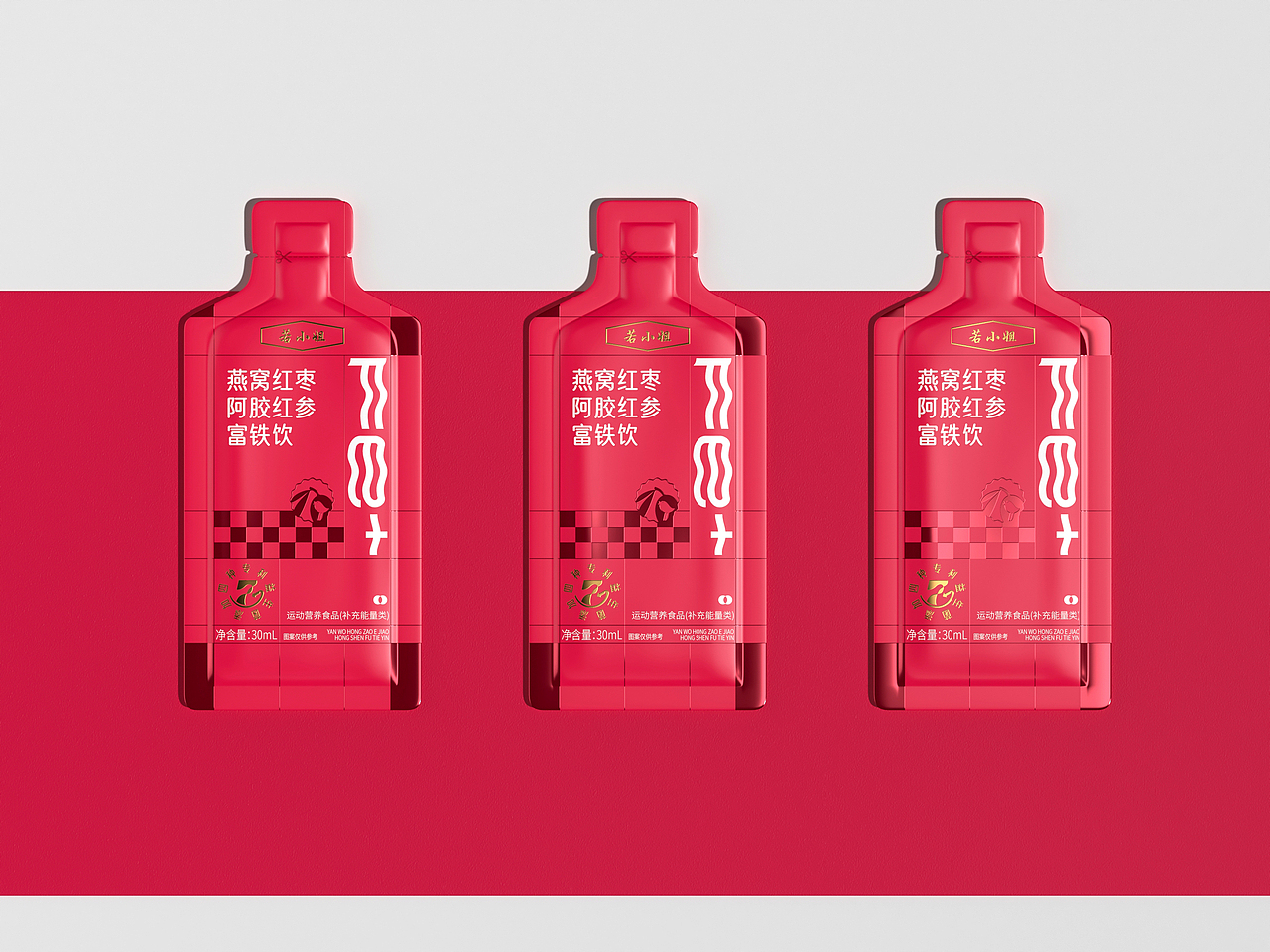 燕窝红枣阿胶红参富铁饮 Fe+