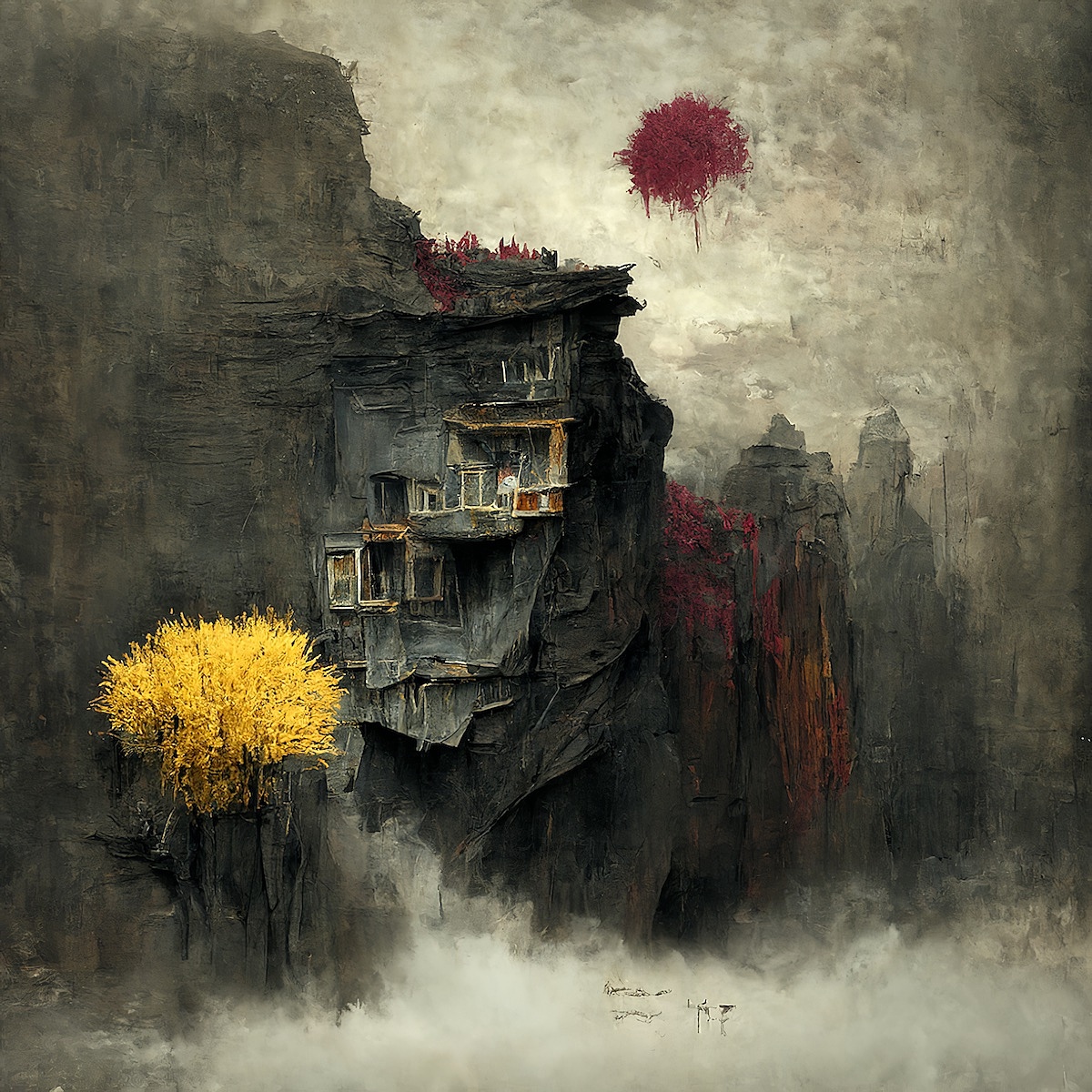 红黄蓝-野窗泊涯9# | 2022 | By Beibang
AI引擎: Disco Diffusion | 致敬Zdzisław Beksińsk<br><br><br><br><br><br><br><br>