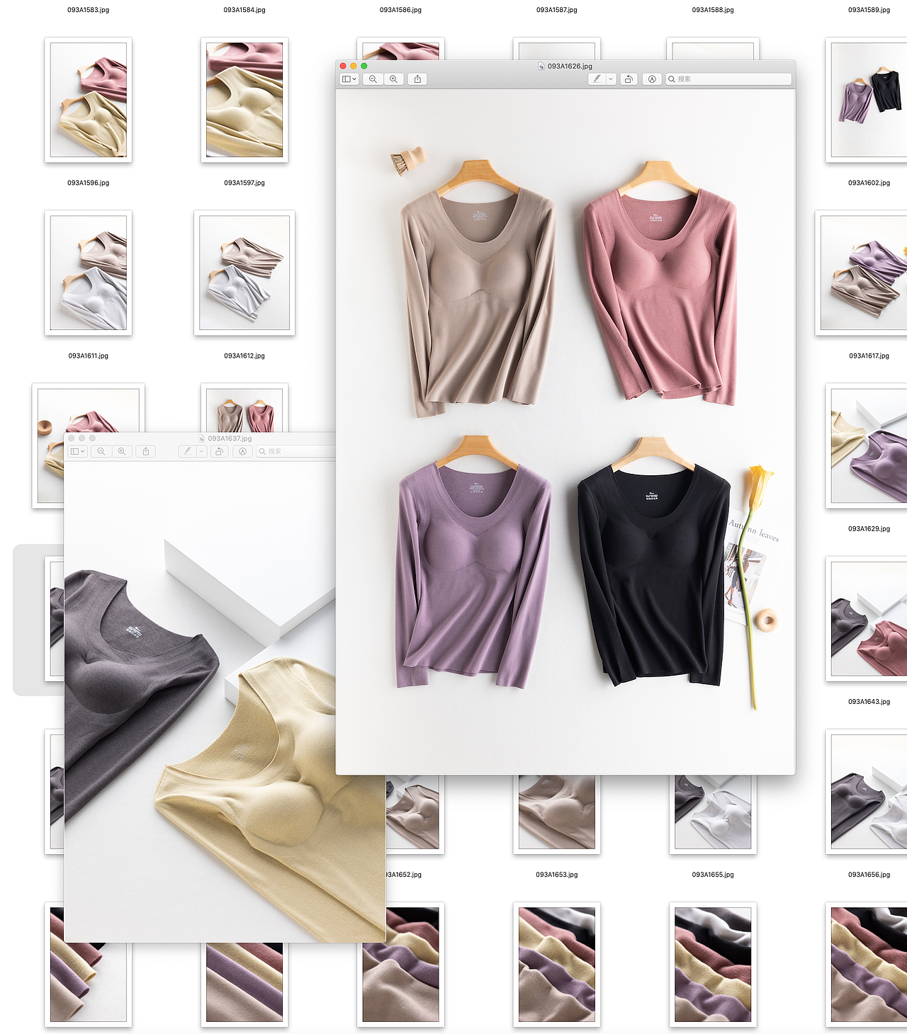 服装摄影平铺摄影一些客片