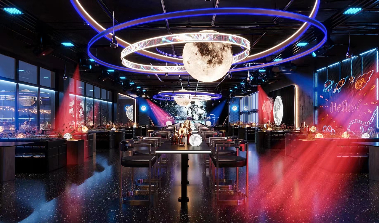 丽娜的星球主题酒吧