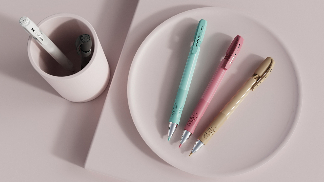 晨光自动铅笔设计（图ZMzQxOTMxNzQ0） - 生活用品 - 站酷设计师TAnGDesigNeed原创素材 - 站酷ZCOOL