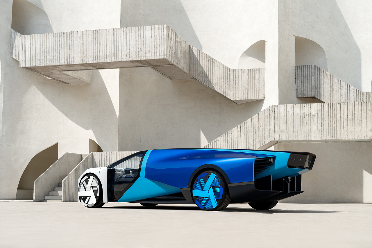 小鹏-陆空一体式飞行汽车（图ZMzU1NzUwODM2） - 产品摄影 - 站酷设计师Carson_小立原创素材 - 站酷ZCOOL