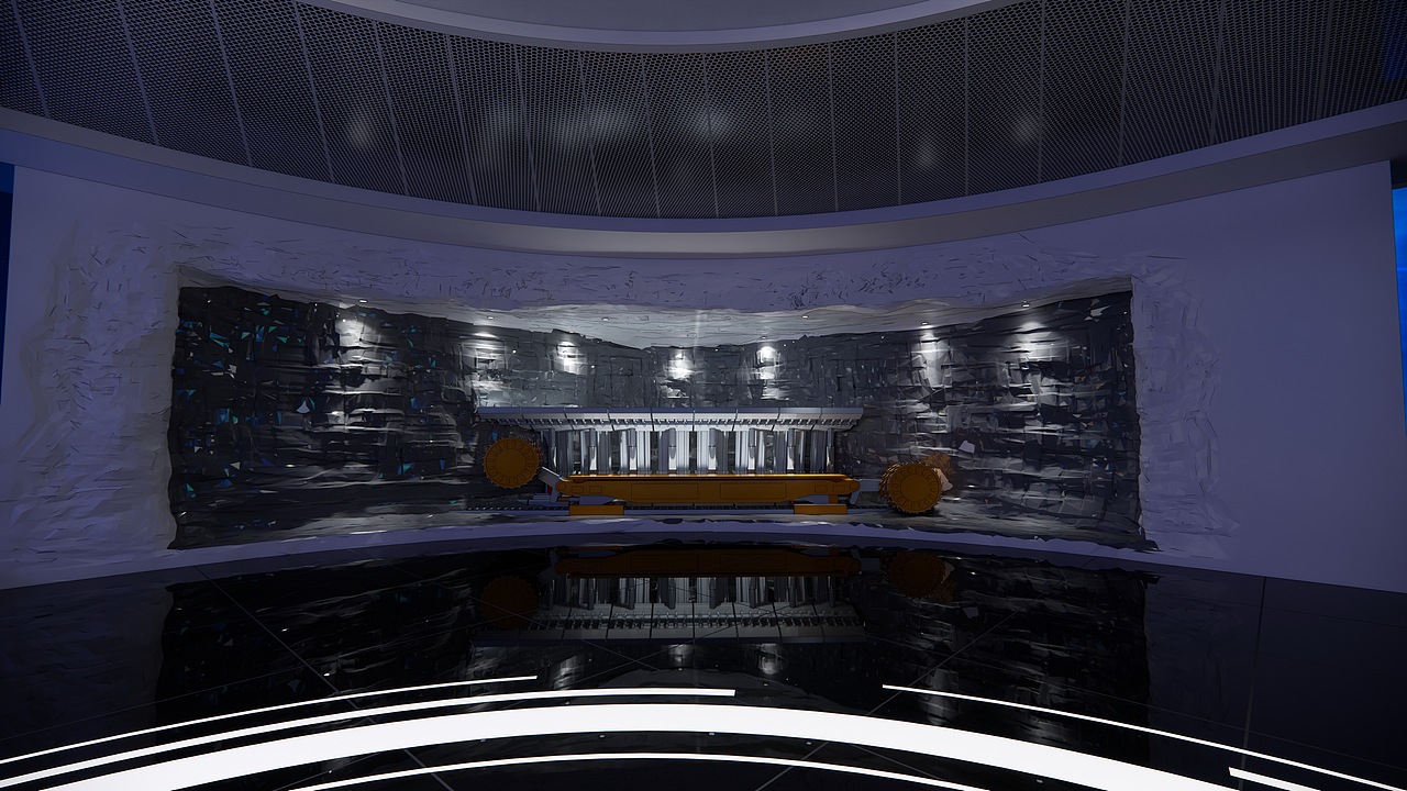 陕煤集团神木柠条塔矿业有限公司智能化数字展厅（图ZMzQ0Mzc0MDE2） - 展陈设计 - 站酷设计师野猫上树原创素材 - 站酷ZCOOL