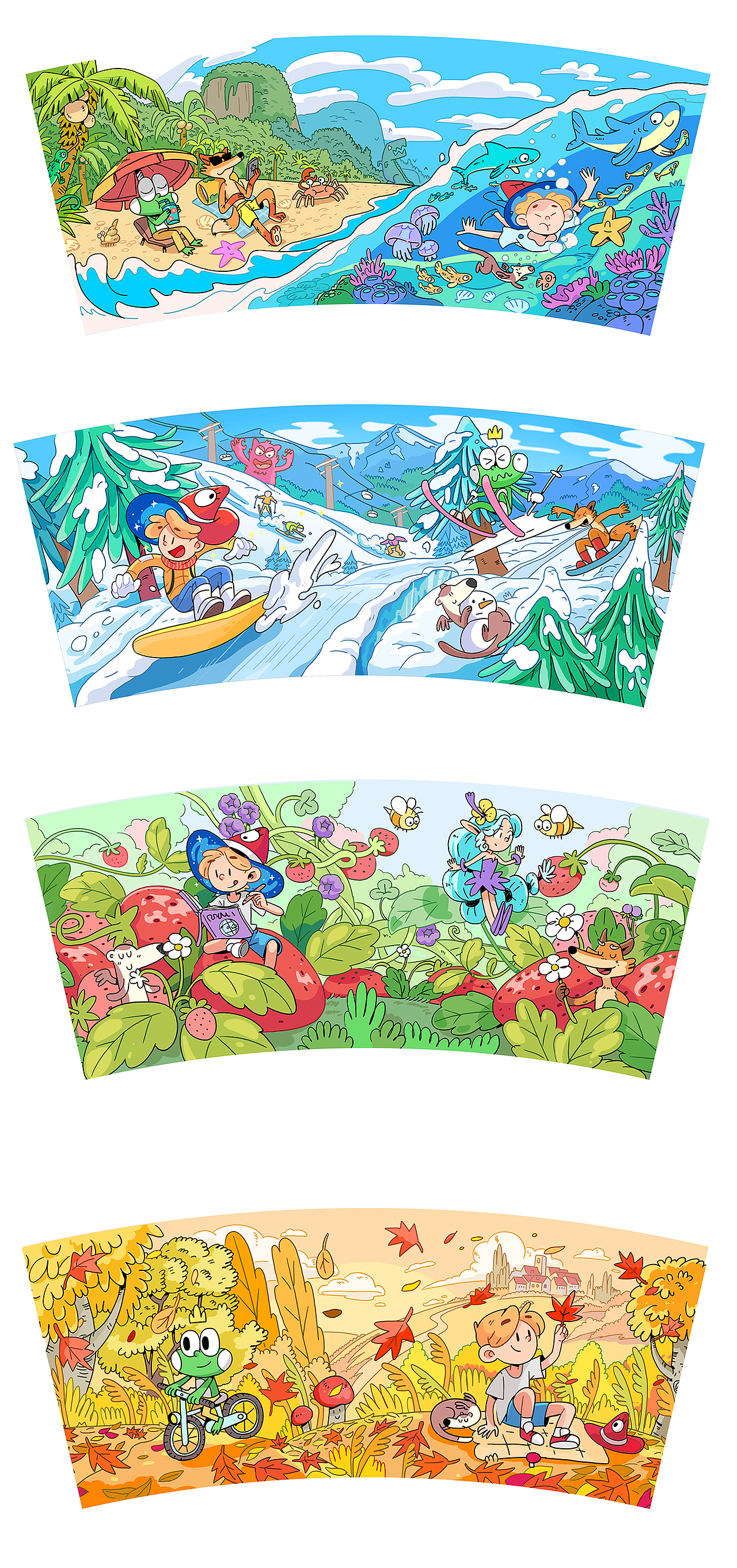 2023上半年的一些插图（图ZMzQ0NTE3NTIw） - IP形象 - 站酷设计师橡树先生原创素材 - 站酷ZCOOL