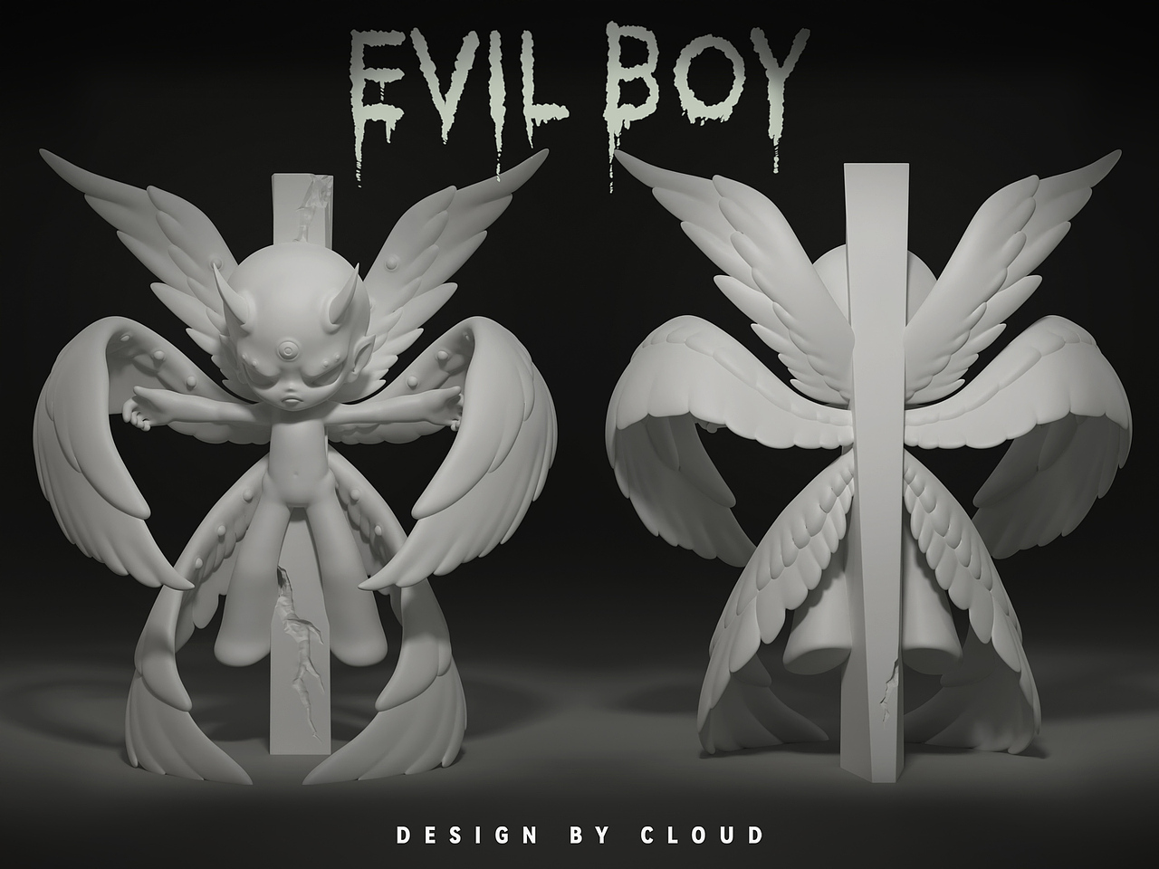 EVIL BOY 实物开发潮玩设计（图ZMzYyNzQzNDg0） - 人物/生物 - 站酷设计师宋烦原创素材 - 站酷ZCOOL
