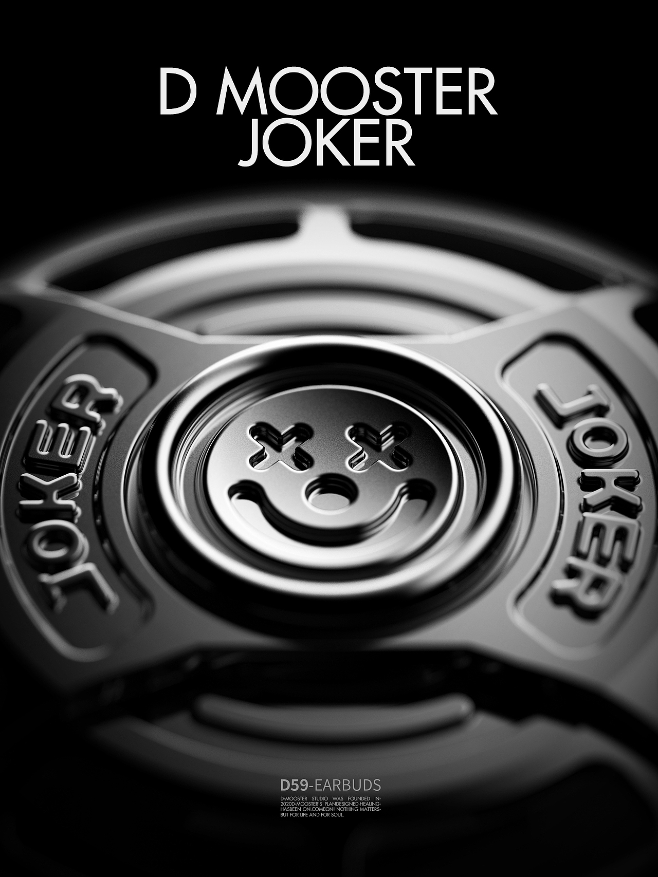 D MOOSTER® | JOKER EDC入耳式蓝牙降噪耳机（图ZMzY4MzYyMzk2） - 电子产品 - 站酷设计师DMOOSTER原创素材 - 站酷ZCOOL
