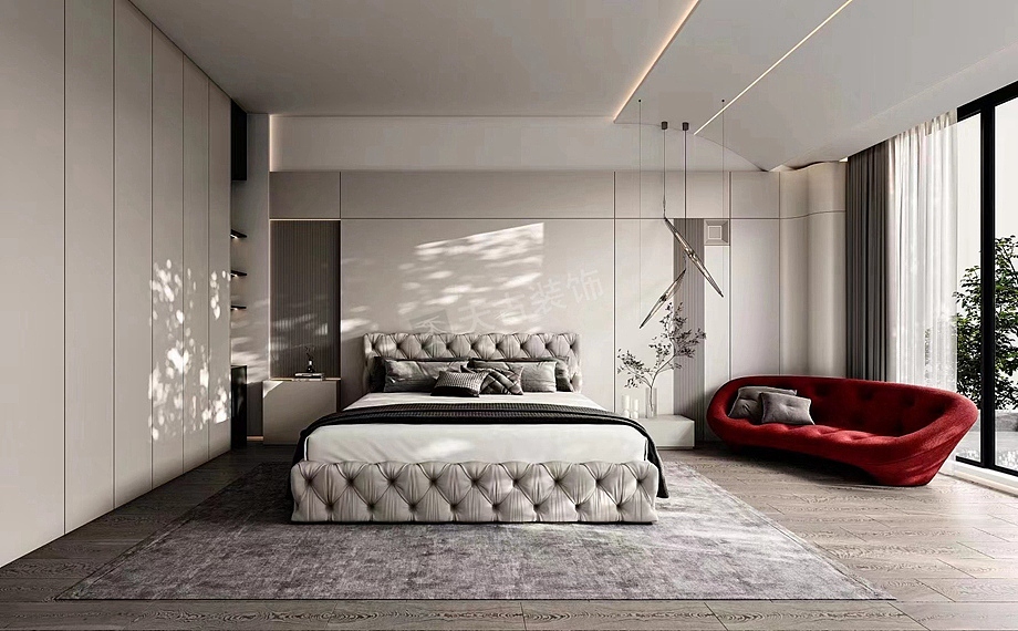 绿城两江御园装修效果图,900平现代简约风独栋别墅设计