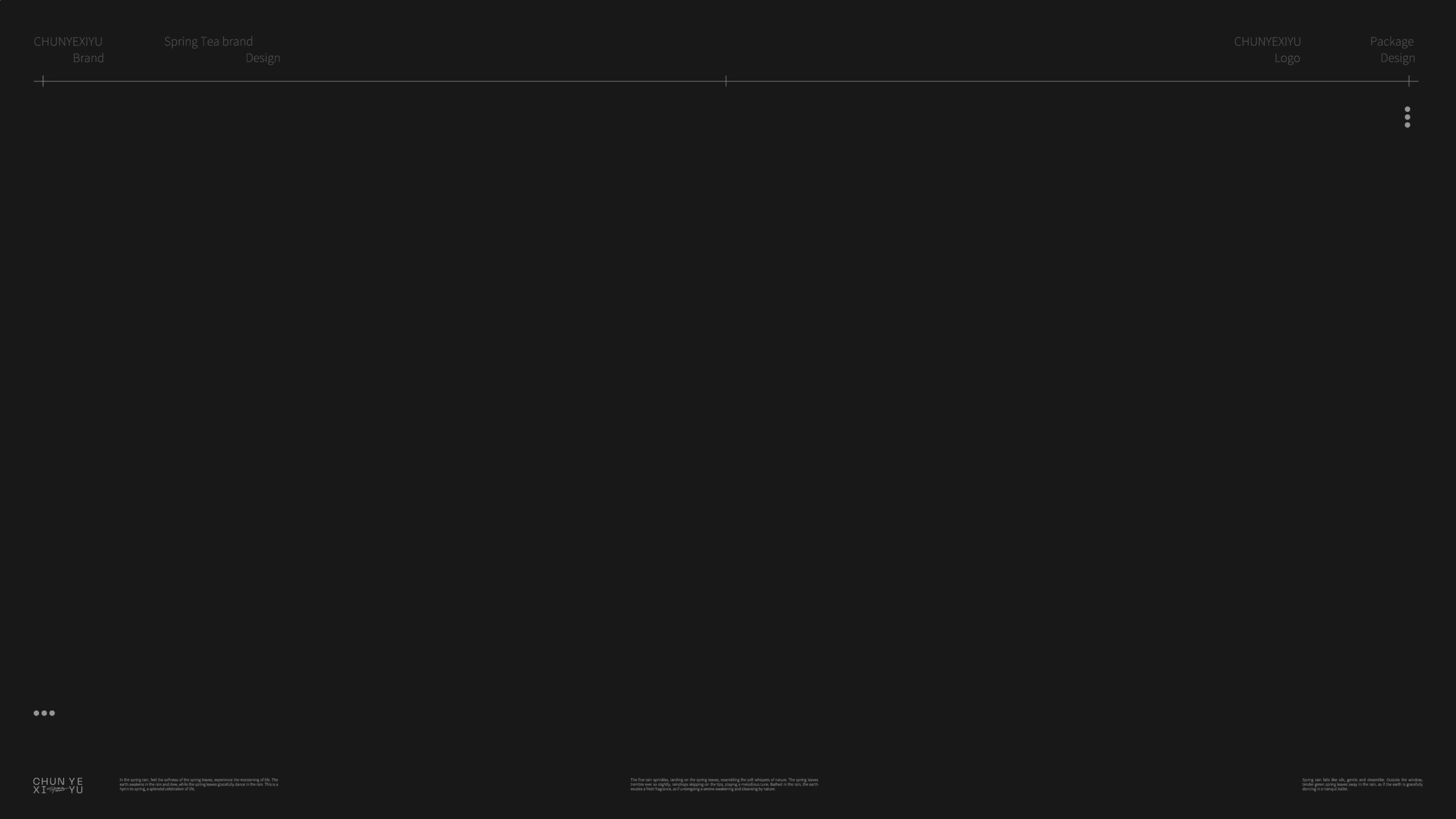 CHUNYEXIY春叶喜雨®品牌设计（图ZMzU4OTMzMDA0） - 品牌 - 站酷设计师GUUYU郭宇原创素材 - 站酷ZCOOL