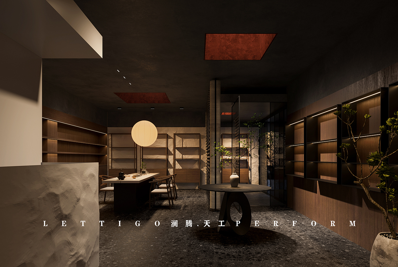 一个向往纯粹自然生态的展厅案例