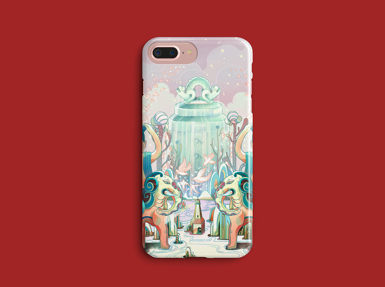 二十四节气插画—大寒