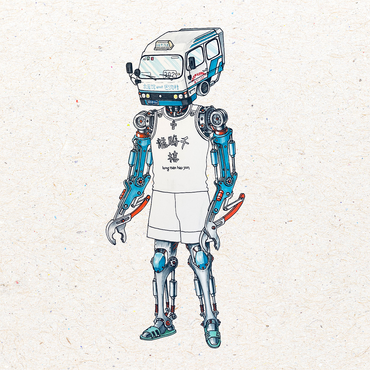 AUTOHEAD-上车，走吧！（图ZMzQyNzAzOTE2） - 概念设定 - 站酷设计师铸剑为犁SIP原创素材 - 站酷ZCOOL