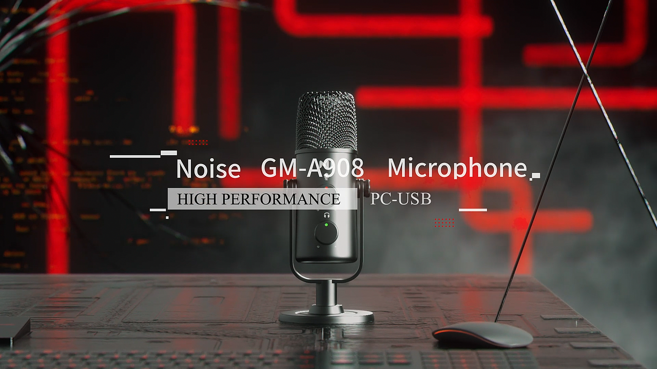 Noise GM-A908 麦克风（图ZMzYyMTIxNjI0） - 产品 - 站酷设计师小查CBX原创素材 - 站酷ZCOOL