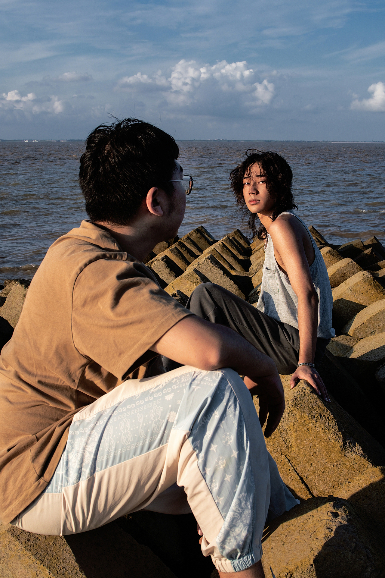 人像摄影丨复古胶片-长兴岛