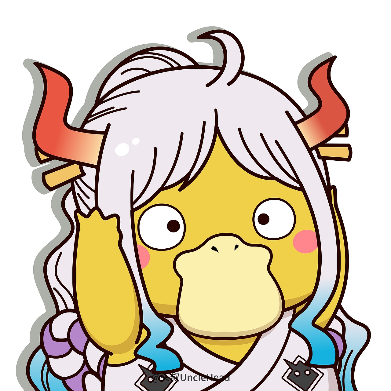 可达鸭系列头像海贼王和之国篇