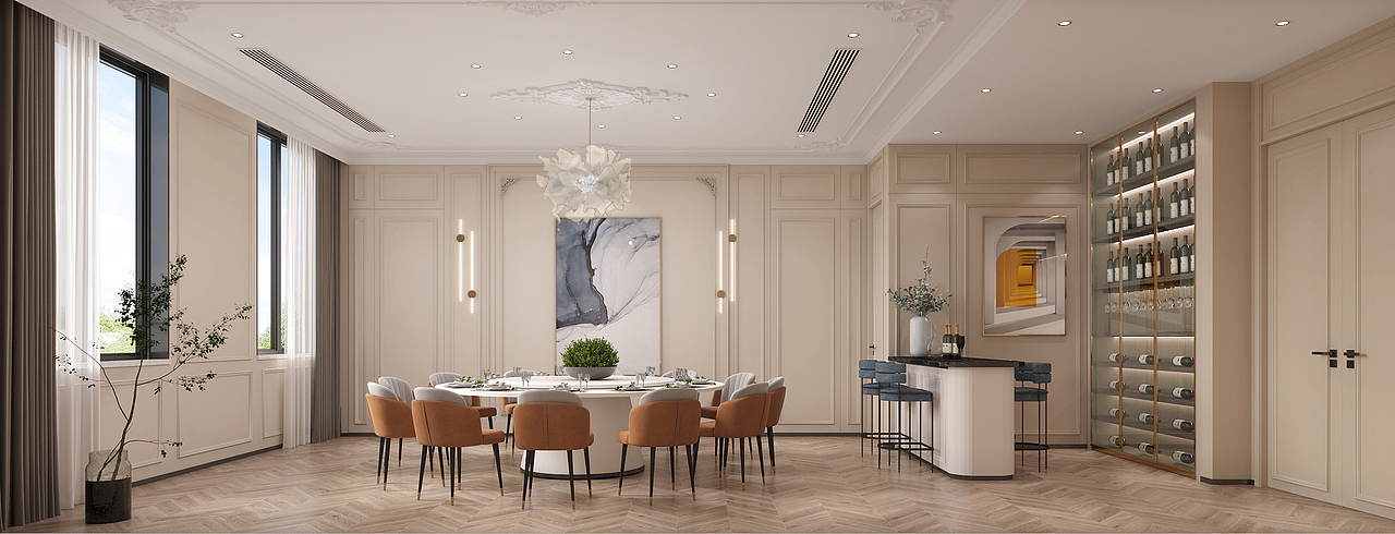 私人会所效果图设计（图ZMzMxNjYyMzA4） - 商业空间设计 - 站酷设计师LSDdesign原创素材 - 站酷ZCOOL