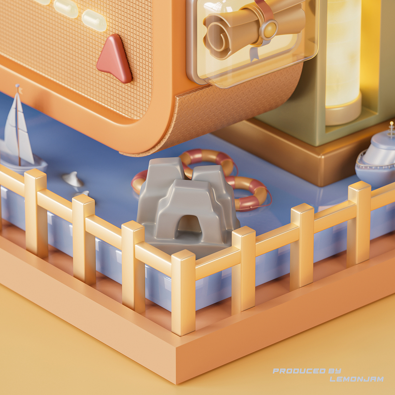 蜂巢行动-探险游乐园Z（图ZMzUwMTAzNTAw） - 场景 - 站酷设计师lemonjam原创素材 - 站酷ZCOOL