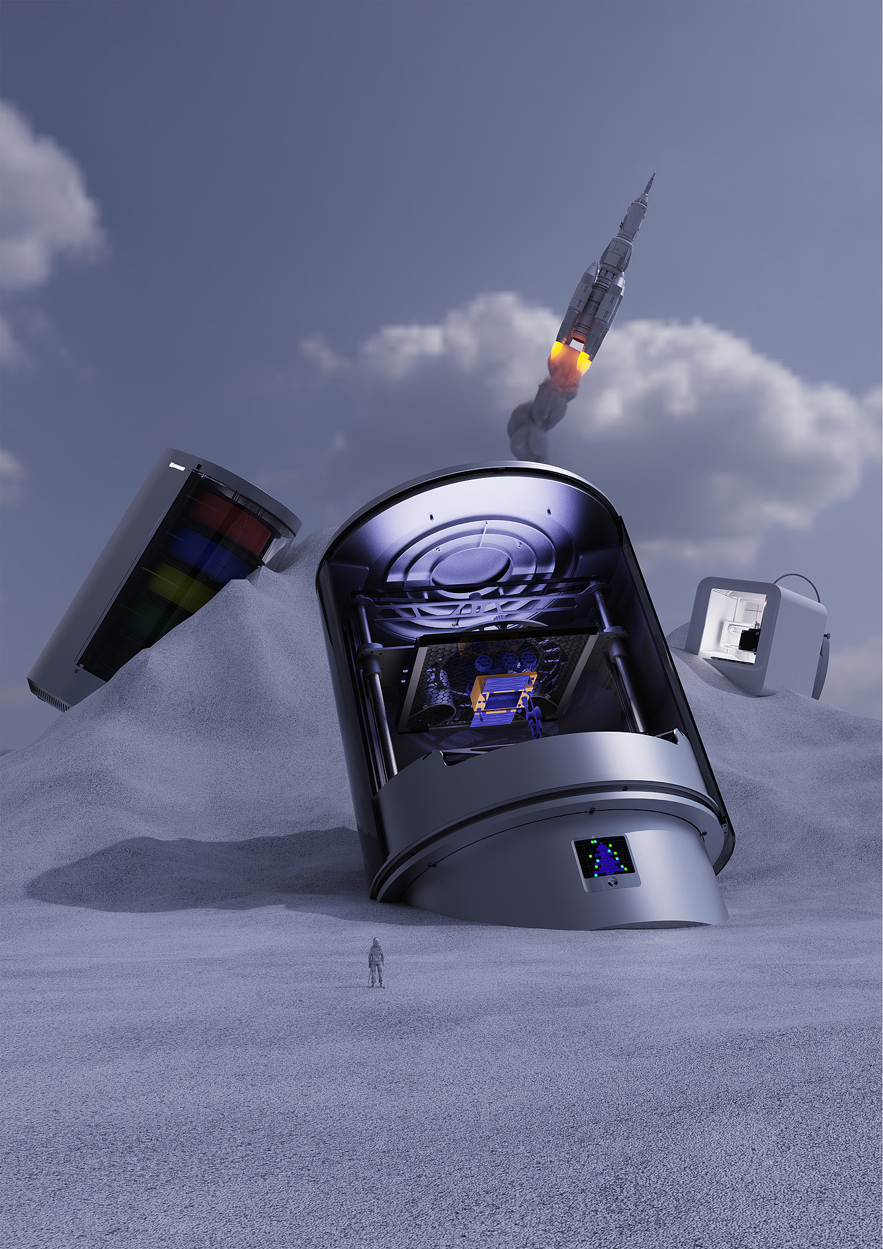 KOKONI SOTA 3d打印机（图ZMzI5MTA5NDA0） - 电子产品 - 站酷设计师冒险岛MAOOXD原创素材 - 站酷ZCOOL