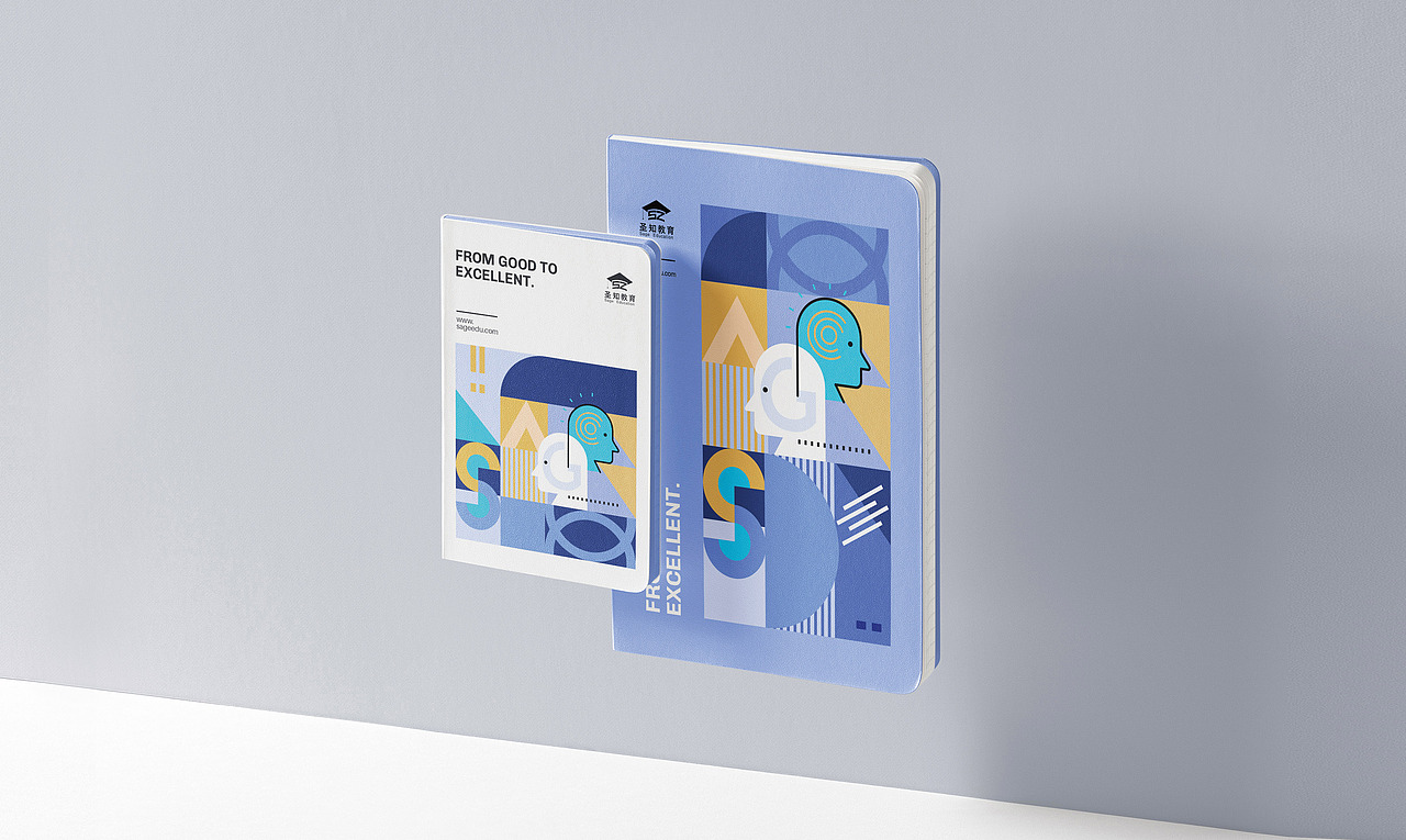 品牌VI设计——SAGE圣知教育品牌全案设计 #辅助图形（图ZMzI3MDU2NjA4） - 品牌 - 站酷设计师MoBranD某品牌原创素材 - 站酷ZCOOL