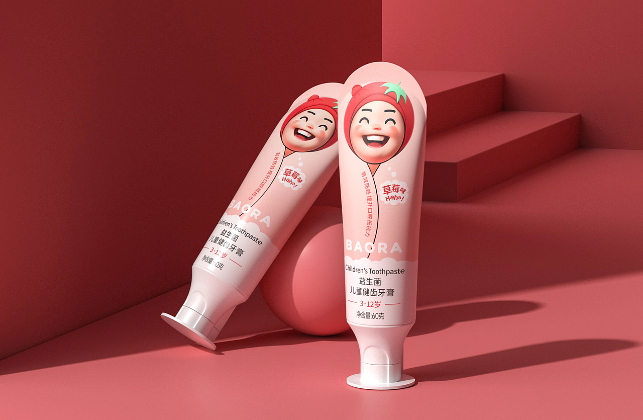 BAORA儿童牙膏--守护孩子的甜美笑容