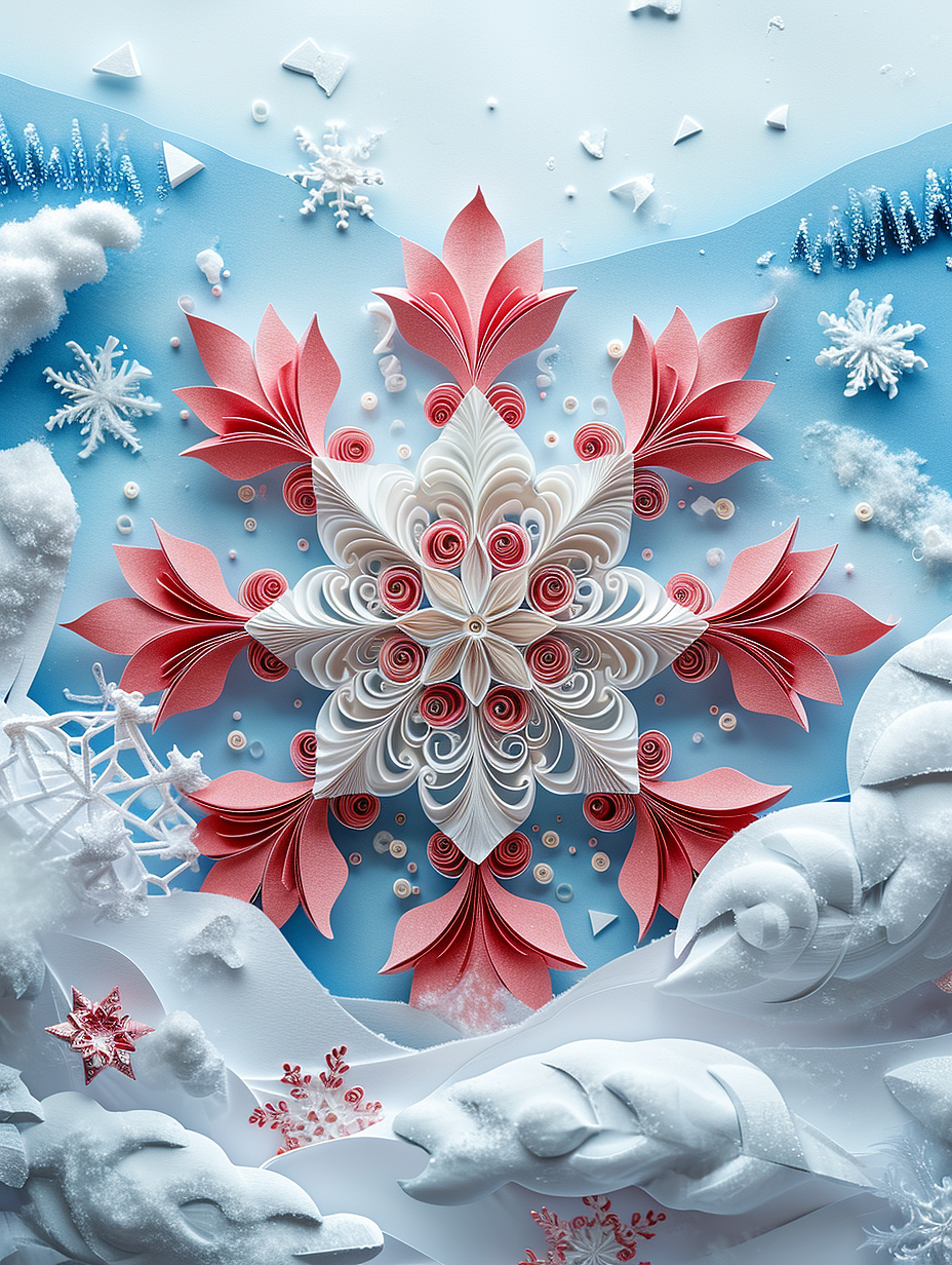 衍纸雪花（图ZMzYwMDY4Mjc2） - 产品摄影 - 站酷设计师XINJIE021原创素材 - 站酷ZCOOL