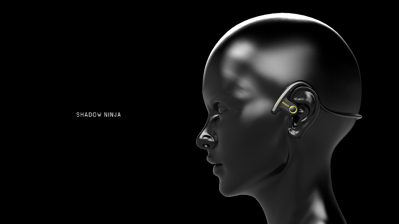 降噪骨传导耳机（图ZMzM2MzI5OTE2） - 电子产品 - 站酷设计师龙魂文创设计原创素材 - 站酷ZCOOL