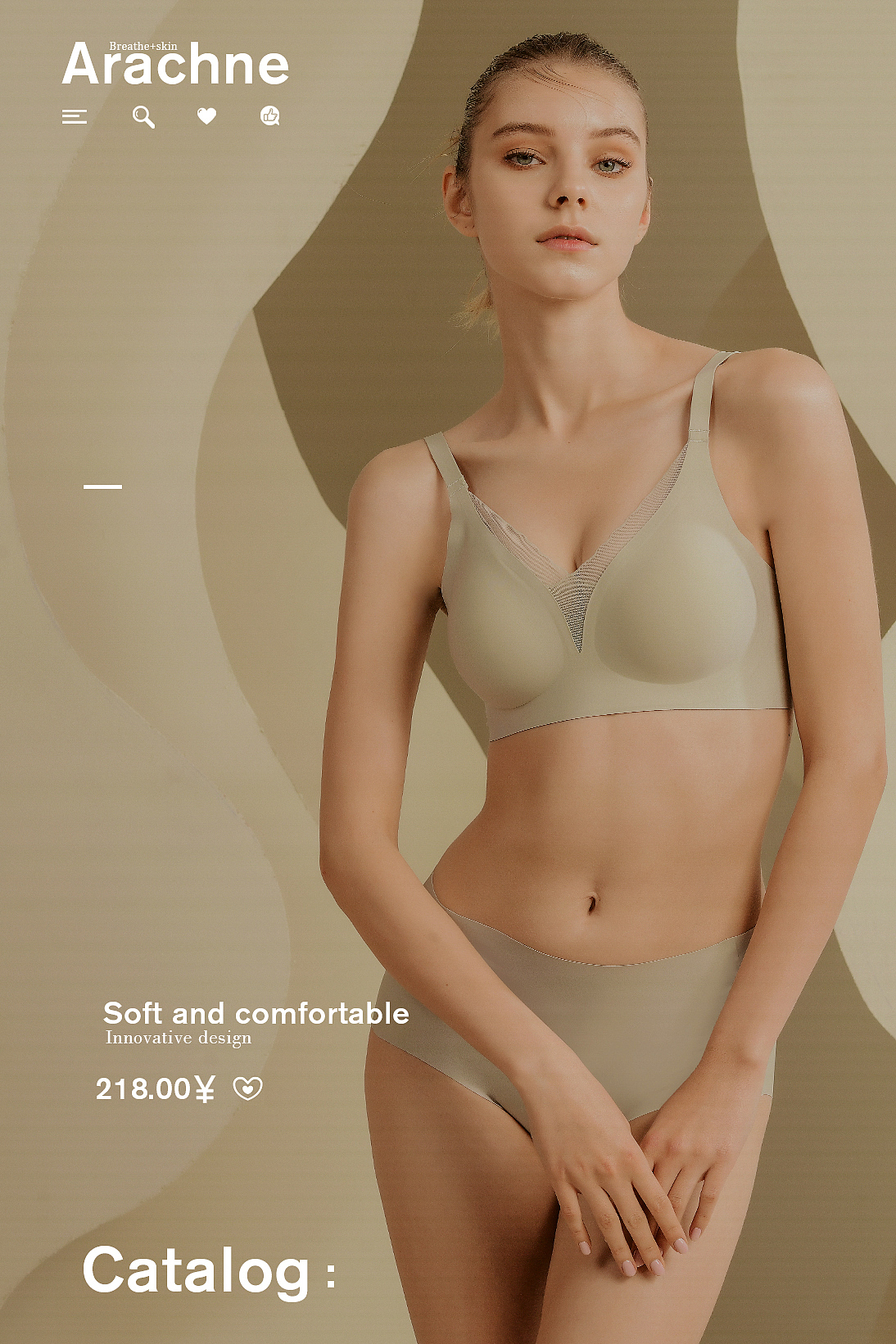 意芬 内衣全案+KV（图ZMzEyMDY3MDI0） - 时尚/艺术摄影 - 站酷设计师5CMS原创素材 - 站酷ZCOOL
