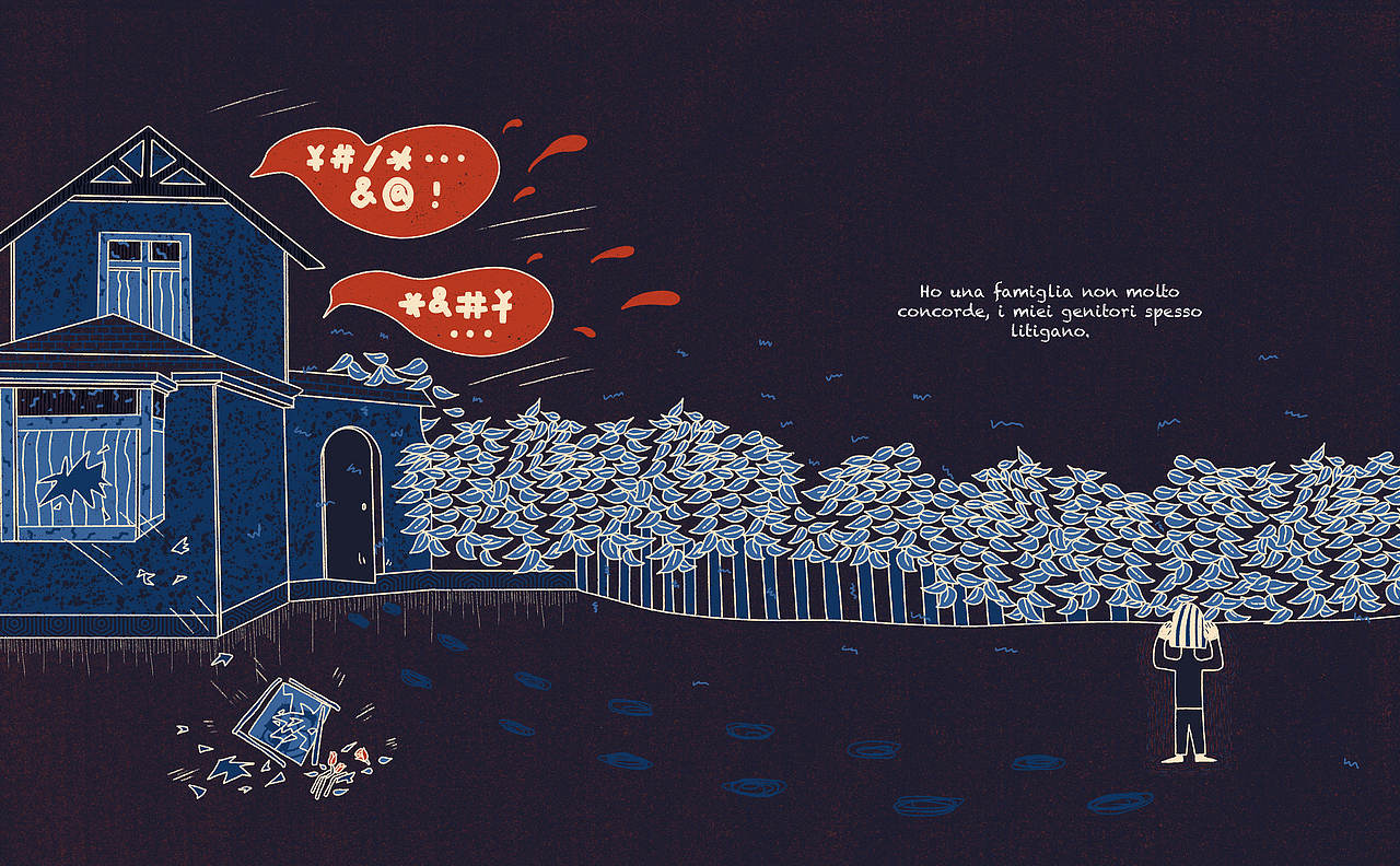 我是LUNA｜一本为抑郁症患者设计的治疗绘本（图ZMzExMjI4NzI0） - 绘本 - 站酷设计师LunaLiuhang原创素材 - 站酷ZCOOL