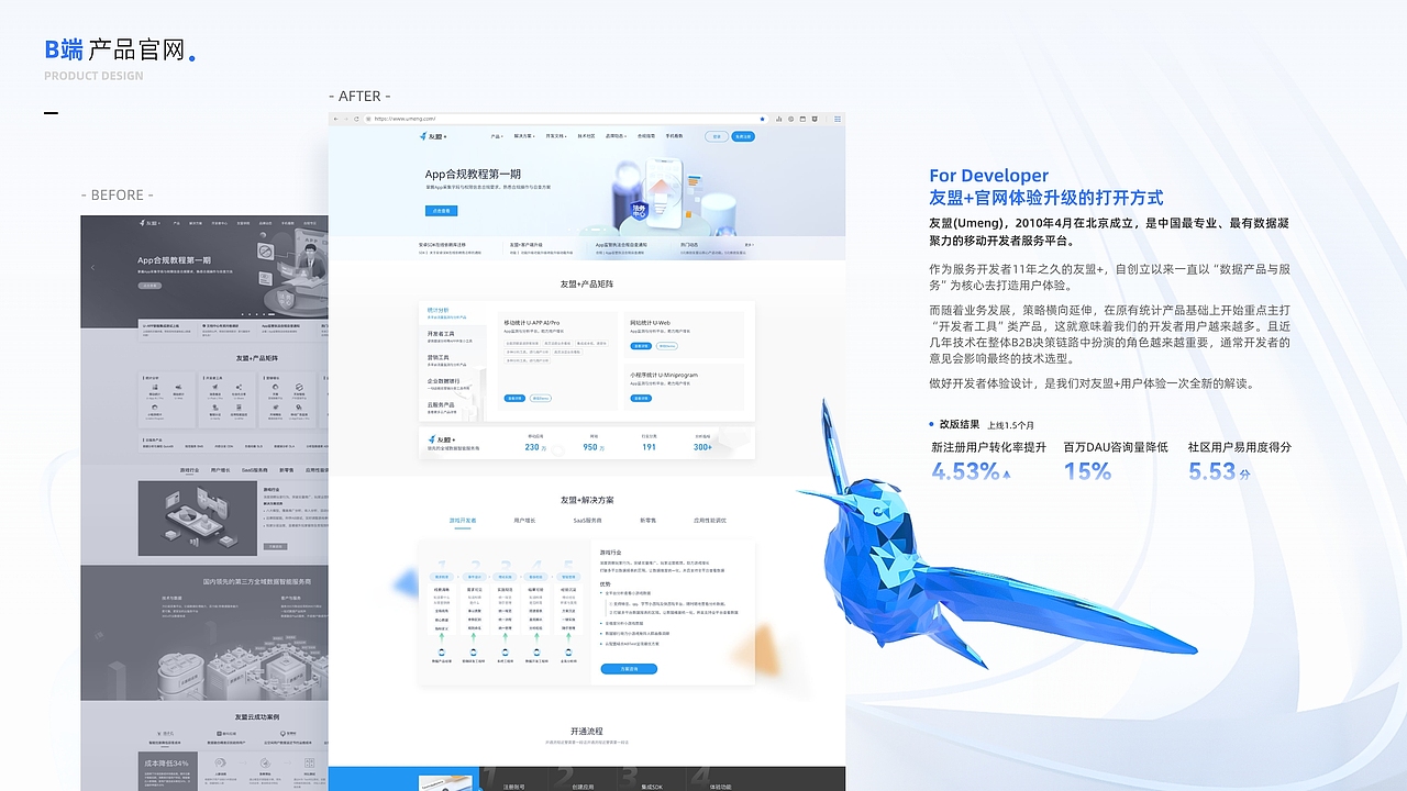 「全新 友盟+官网」一切从简，从心出发（图ZMzY3NTAxODY0） - 企业官网 - 站酷设计师徐四画原创素材 - 站酷ZCOOL