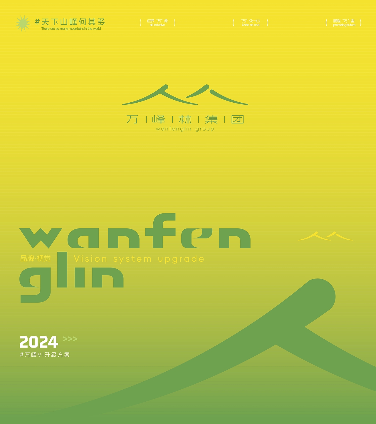 万峰林集团VI设计