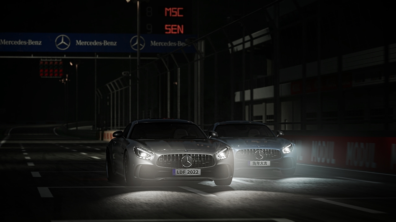 UE5汽车可视化CGI—奔驰Mercedes-Benz AMG GTR