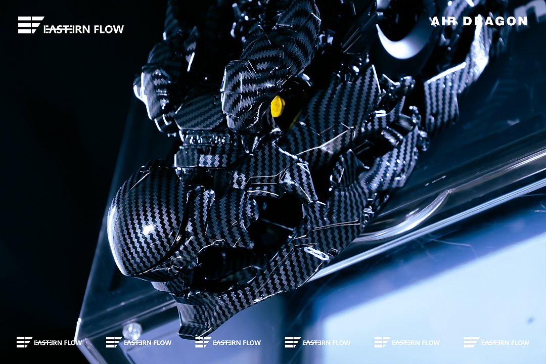 雕塑龙骨|AirDragon黑影展现国潮「黑科技」