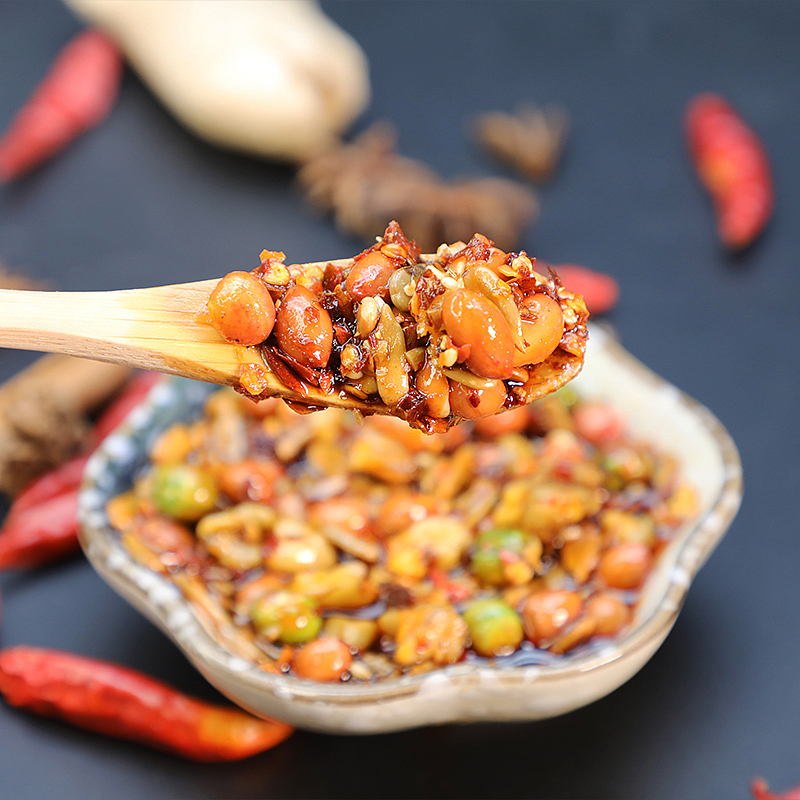 花生辣椒油拍摄案例