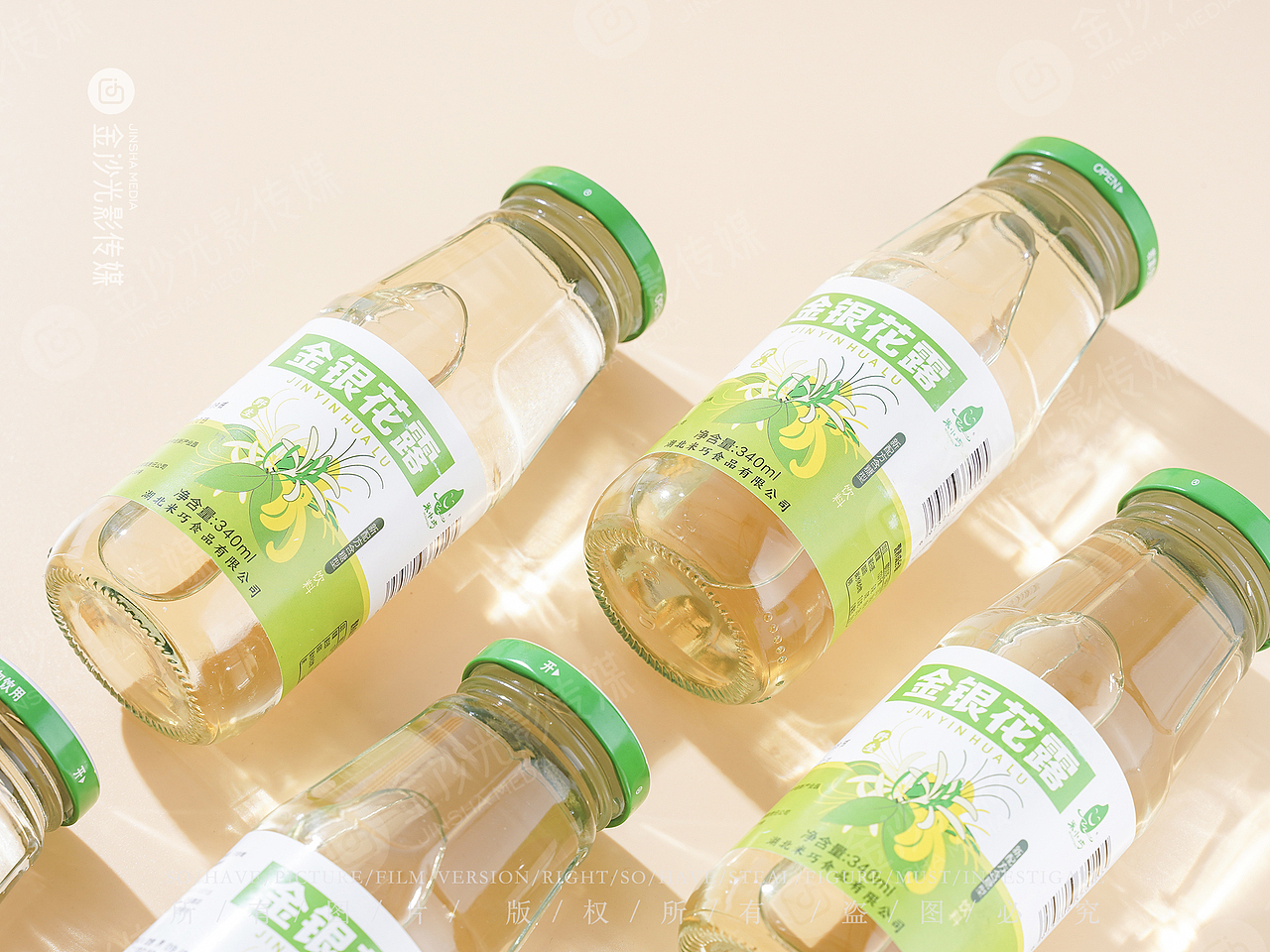 金银花露图片拍摄