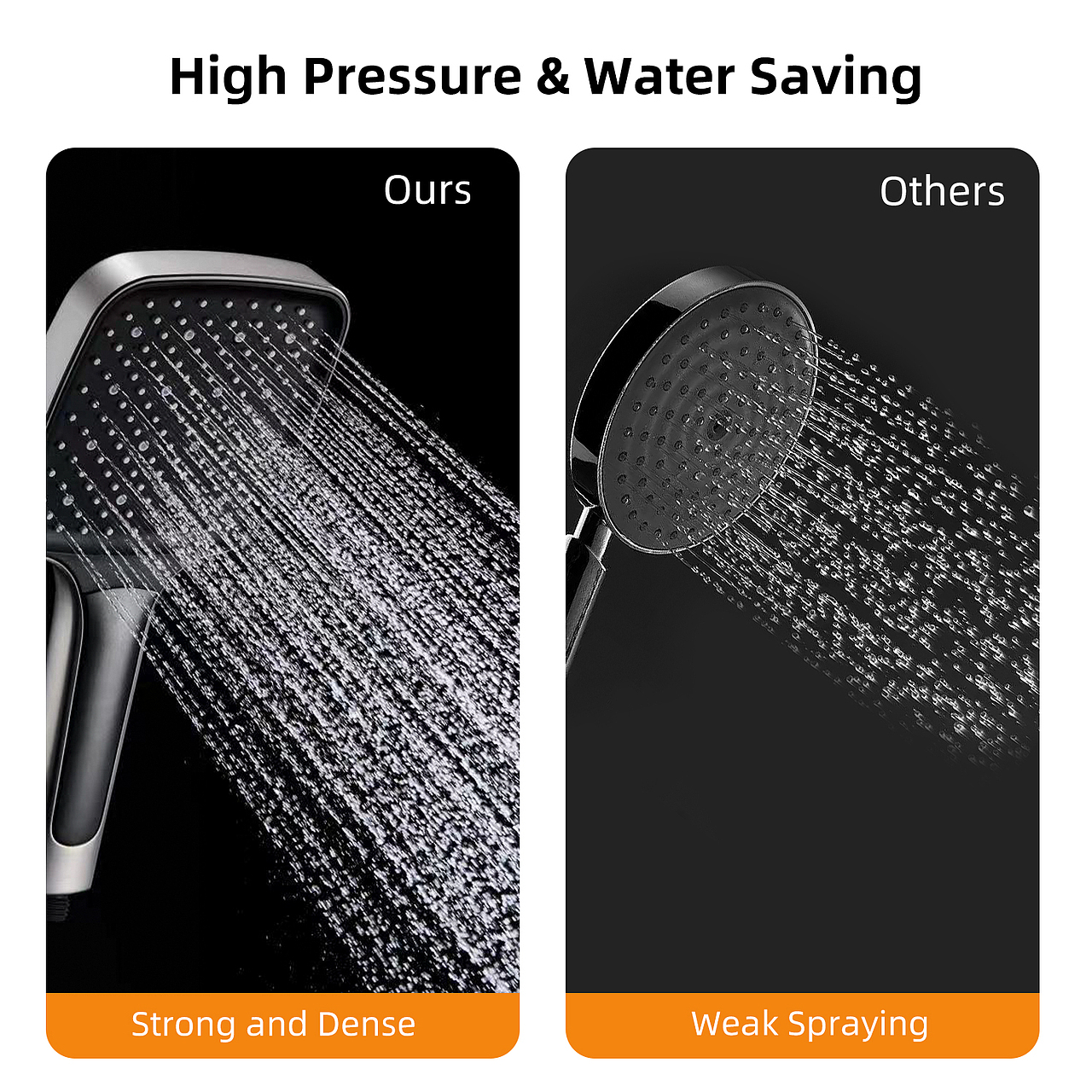 亚马逊花洒主图和A+