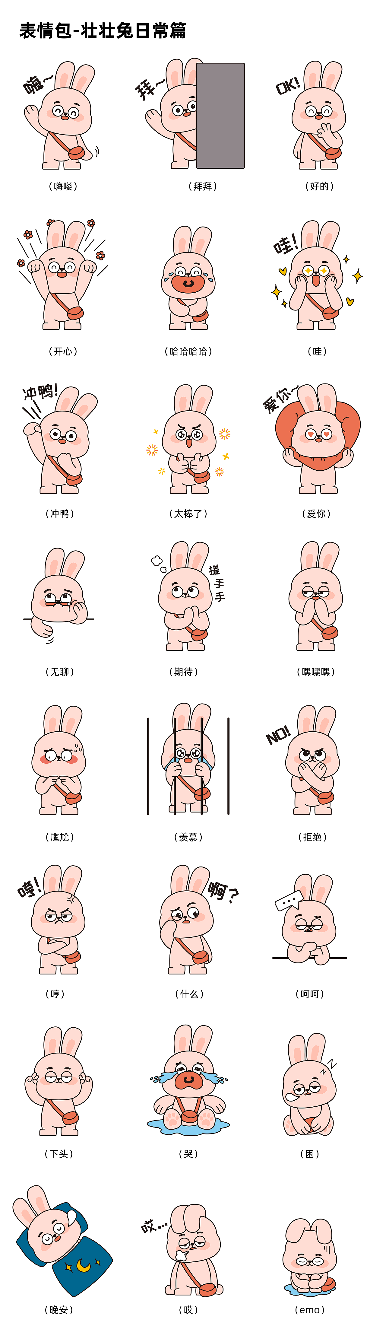 壮壮兔RUBY | 兔年IP设计