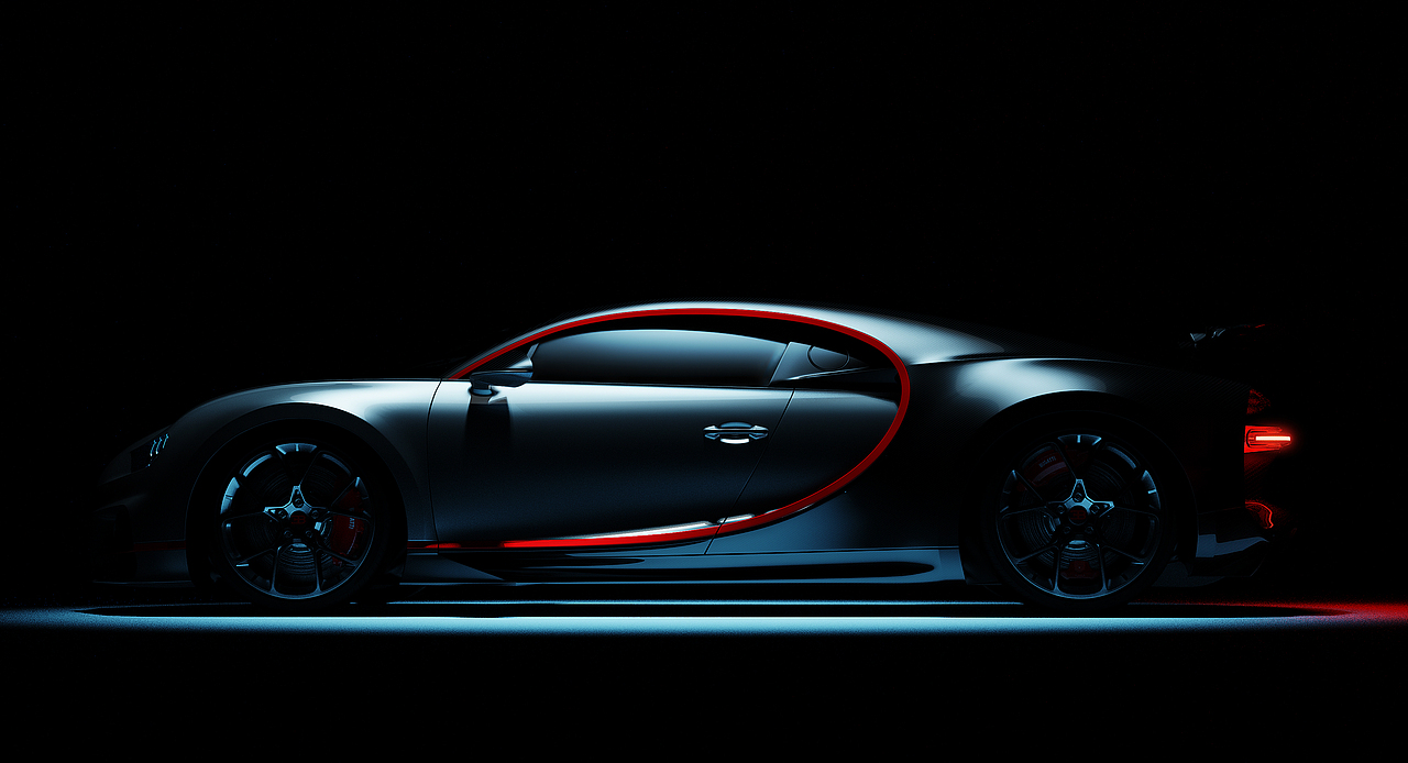 【Bugatti Veyron渲染小节】