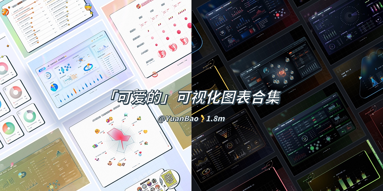 EasyV数据可视化｜“俏皮”且“酷”的可视化图表合集