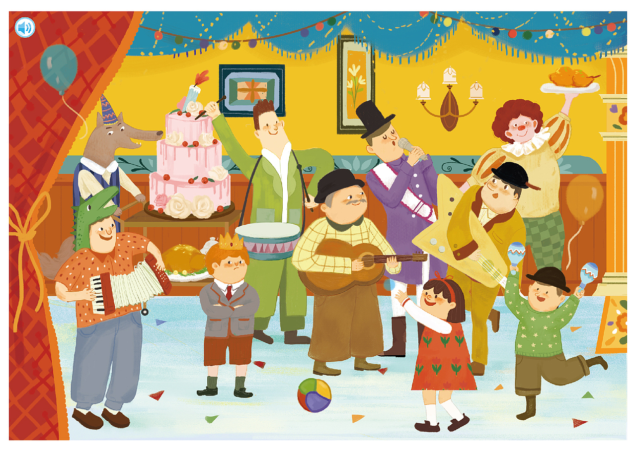 近期画的一些拼图