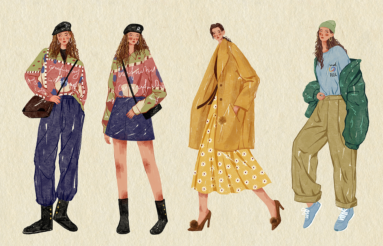 速写练习（图ZMzYwMTU3NDg4） - 商业插画 - 站酷设计师洛洛西ya原创素材 - 站酷ZCOOL