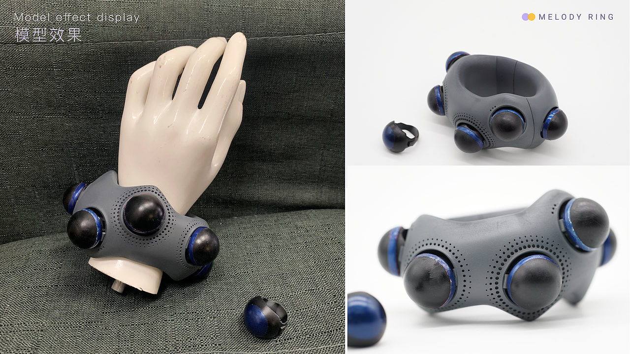 产品设计丨Melody Ring音乐手环概念设计