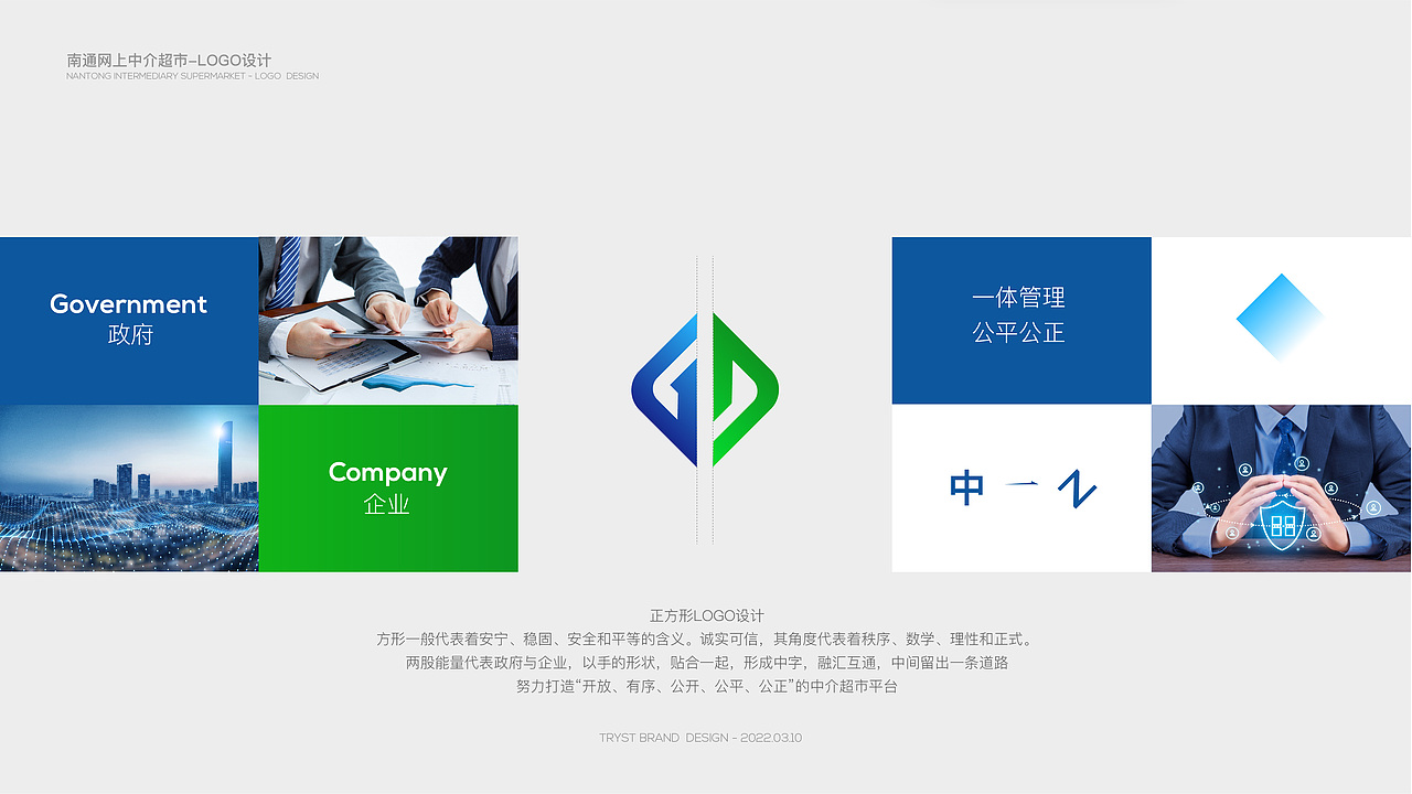 江苏南通中介超市LOGO设计提案