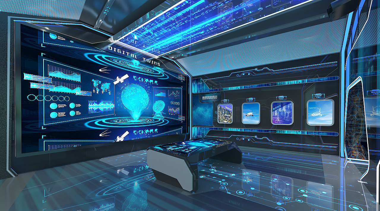 一个小小的科技展厅